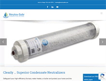 Tablet Screenshot of neutrasafe.com